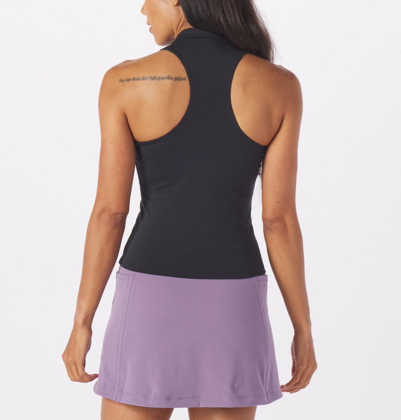 Glyder Ace Polo Tank - Black