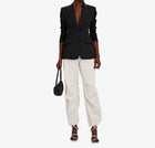 A.L.C. Carlyle Cut-Out Twill Blazer - Black