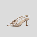 Lola Cruz Tulipa Heel Sandals 65 - Beige