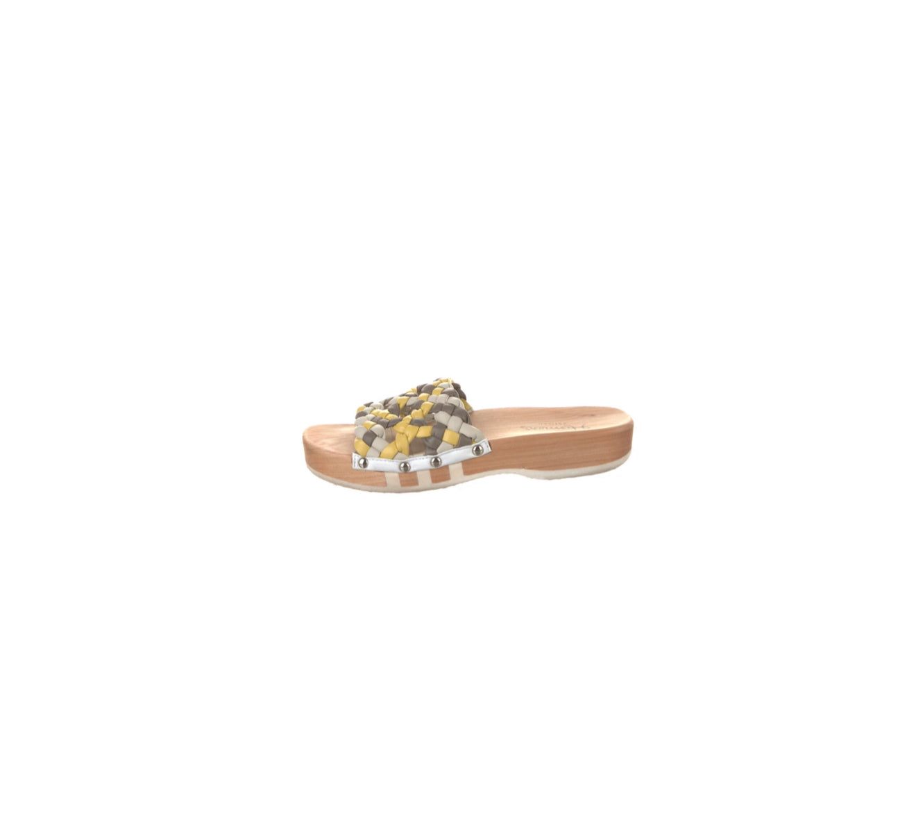 HOMERS Trenza Senape Woven Slide - Multi