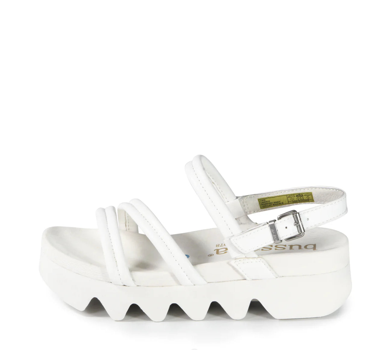 bussola Capri Strappy Sandals (Bianco)