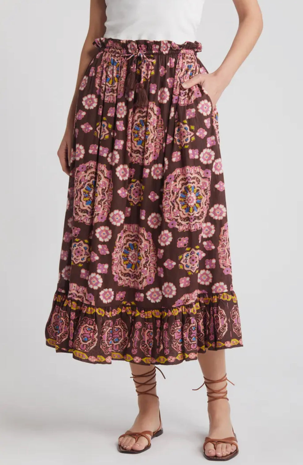 Cleobella Casey Skirt - Avalon Print