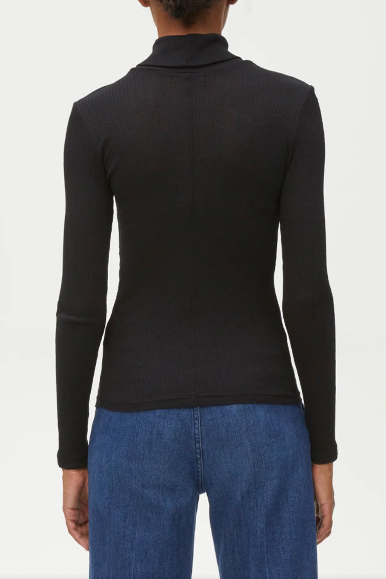 Michael Stars Bell Turtleneck- Black