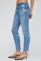 Moussy Vintage Depew Skinny Jean - Light Blue