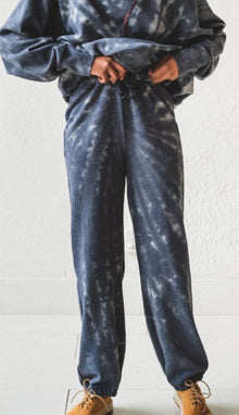 LACAUSA Slater Sweatpants - Smokey Quartz Tie Dye