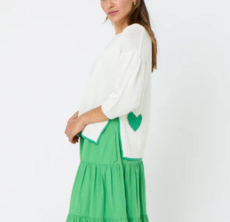 Kerri Rosenthal Chloe Sweater - White