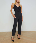 L’Agence Enola Cigarette Pant - Black