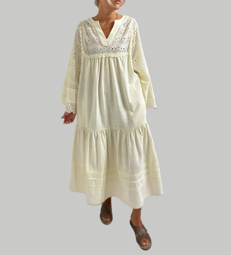FLOE Saguna Dress - Vanilla