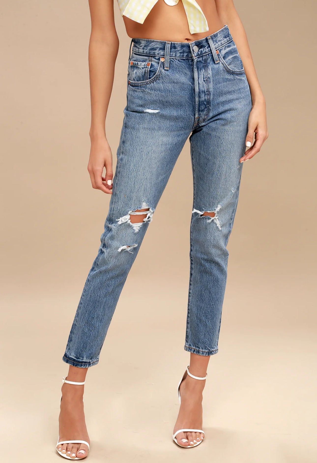 Levi's 501 High Rise Skinny - Old Hangouts