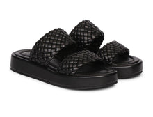 Saint G Christina Slides - Black