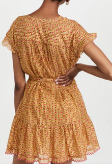 Saloni Bettie Dress - Daisy Trail/Zigzag