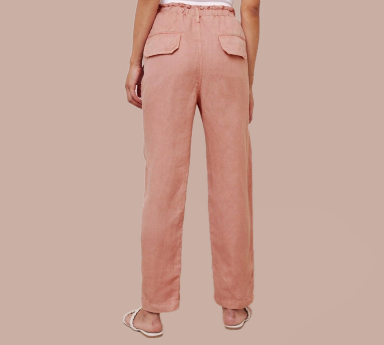Bella Dahl Clover Button Front Relaxed Crop – Moroccan Clay