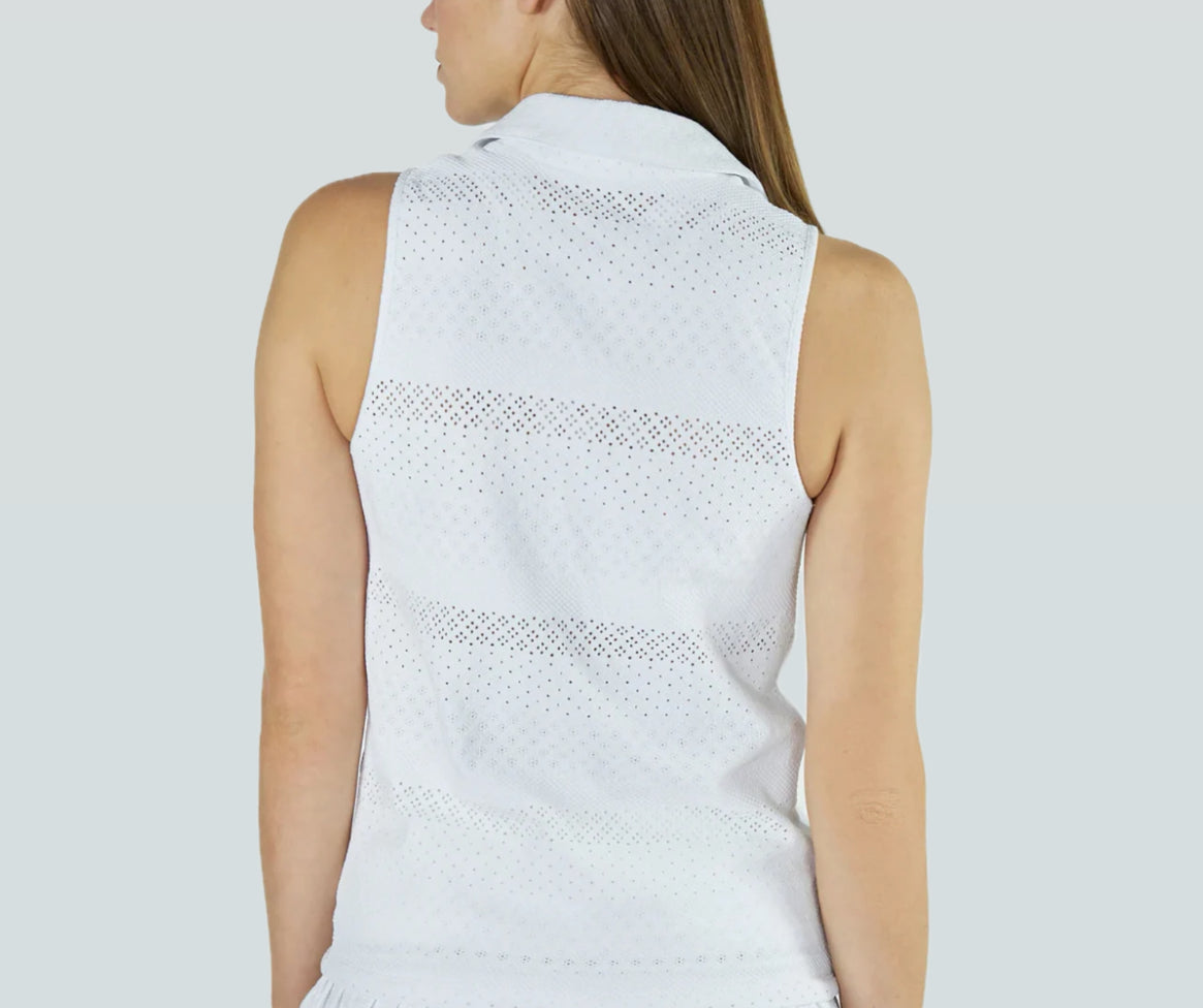 L'Etoile Sport Lace Halter - White