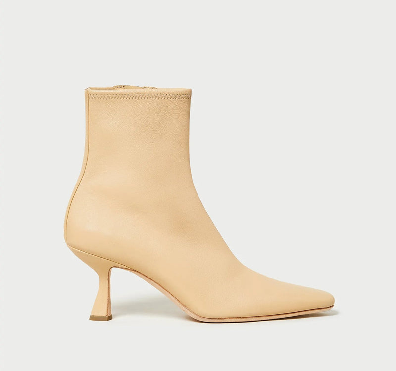 Loeffler Randall Thandy Curved Heel Bootie - Bisque