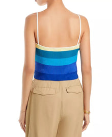 STAUD Soleil Top - Pacific Stripe
