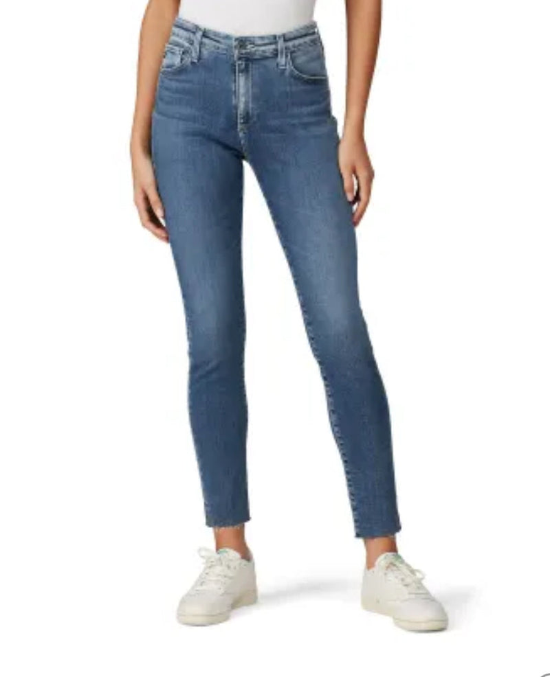 AG Jeans The Farrah High Rise Skinny Ankle - Mastic