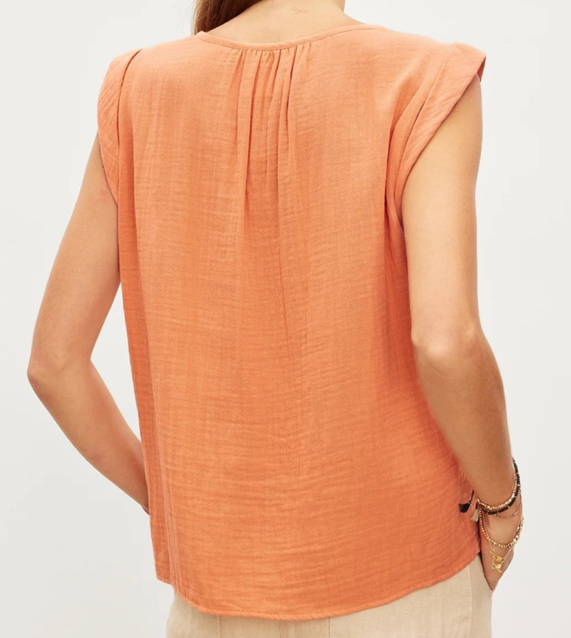 Velvet by Graham & Spencer Jayla Tank - Peach