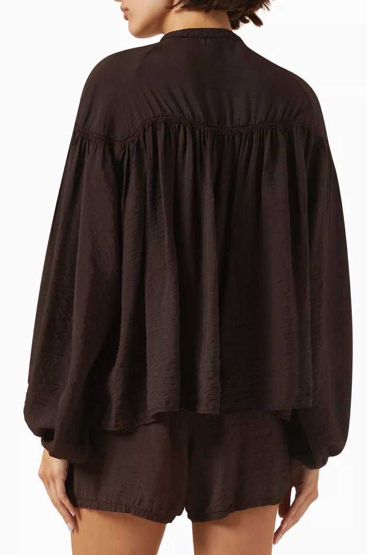 Electric & Rose Sasha Top - Espresso