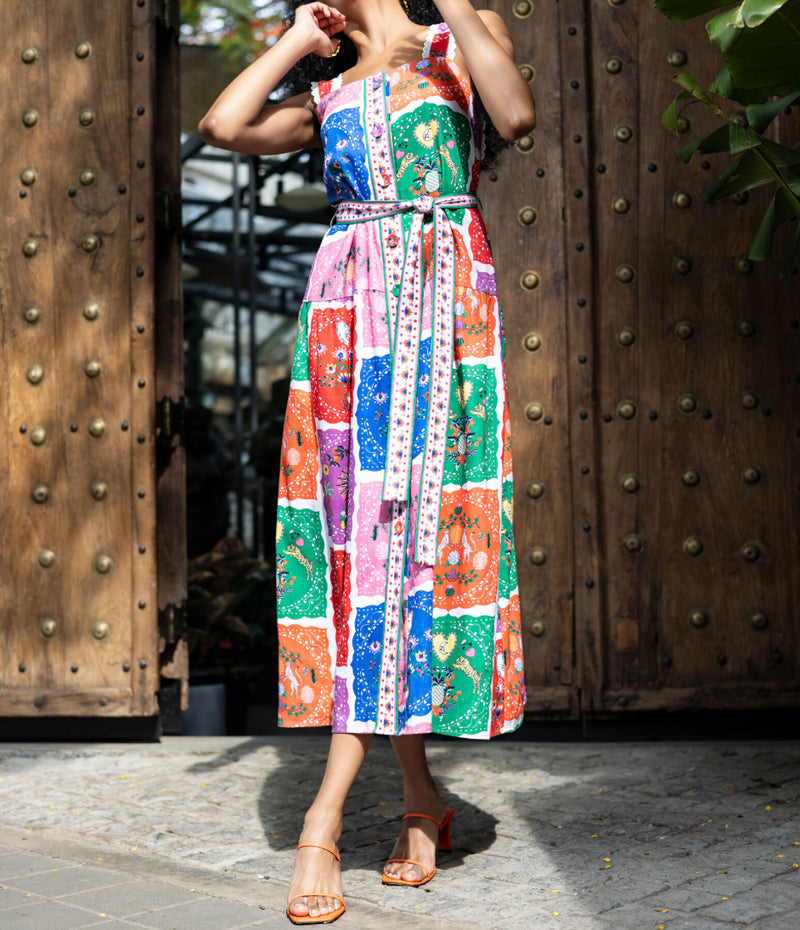 Emily Lovelock Victoria Dress - Multi