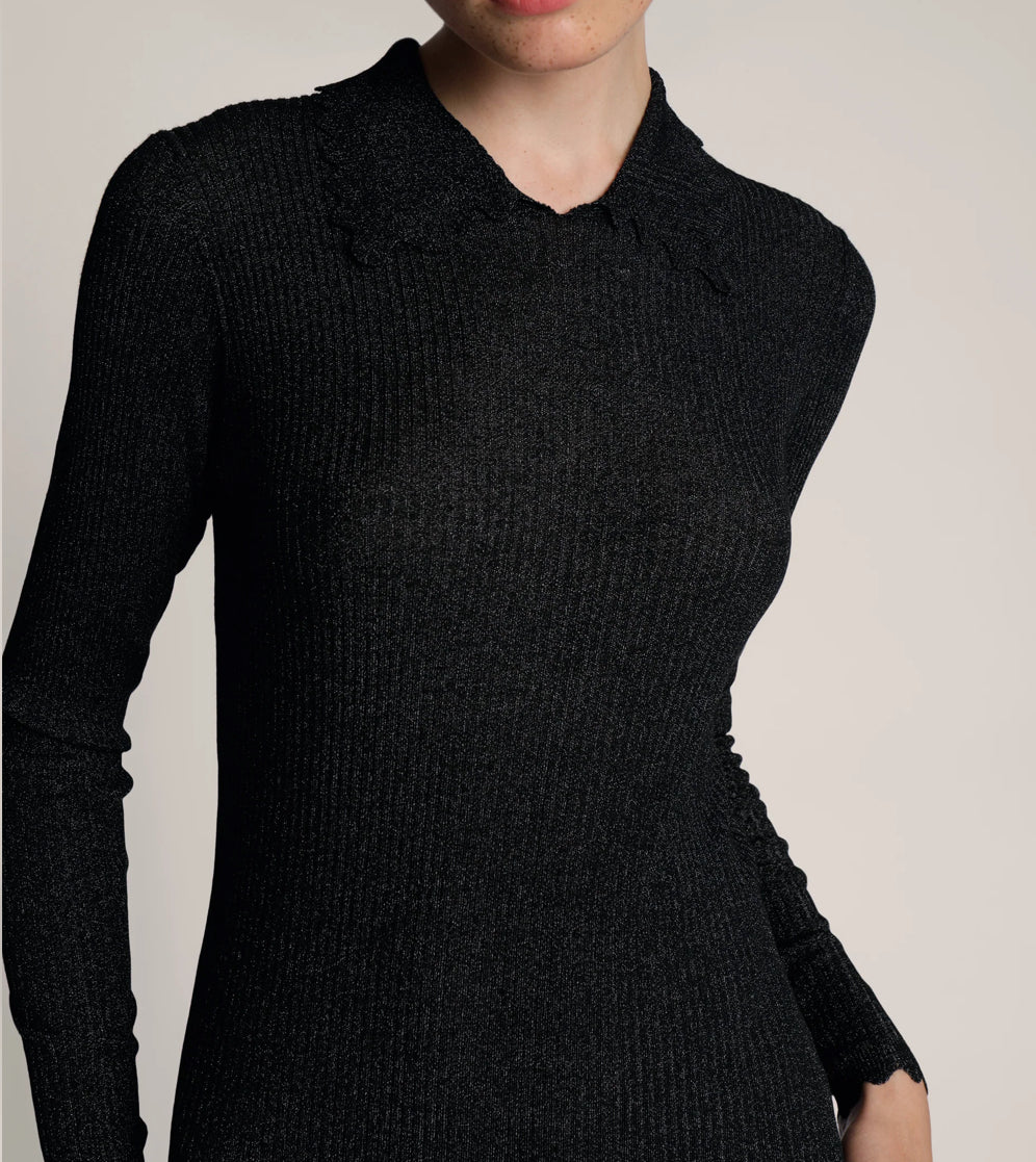 MUNTHE Elissa Knit Dress - Black