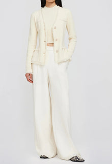 Jonathan Simkhai Medina Patch Pocket Blazer - Natural White