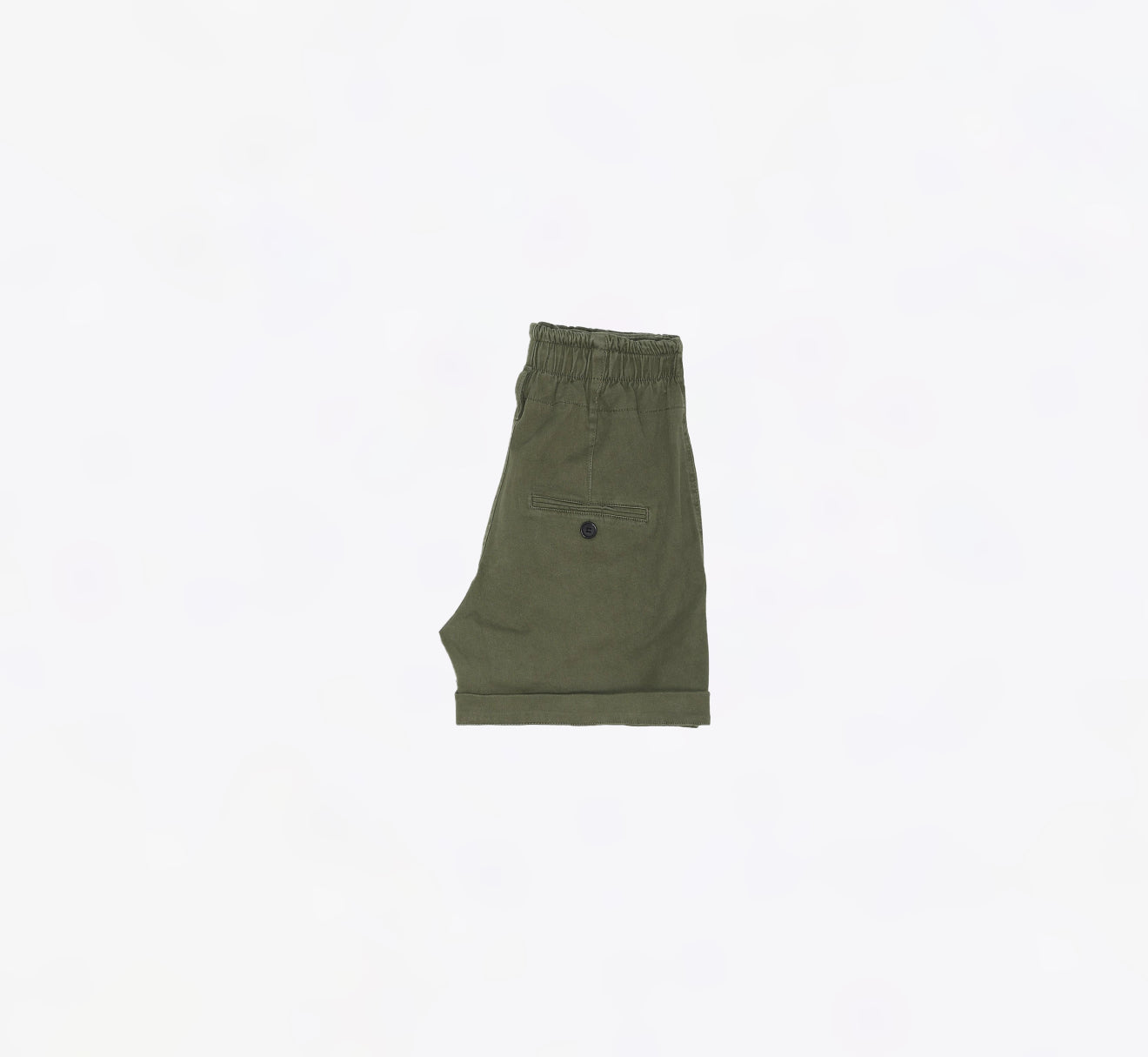 Ragdoll LA High Waisted Shorts - Army Green