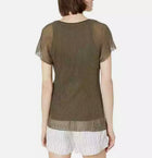 Bailey 44 Bonobo Sheer Knit Top - Palm