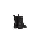 rag & bone RB Leather Moto Boots - Black