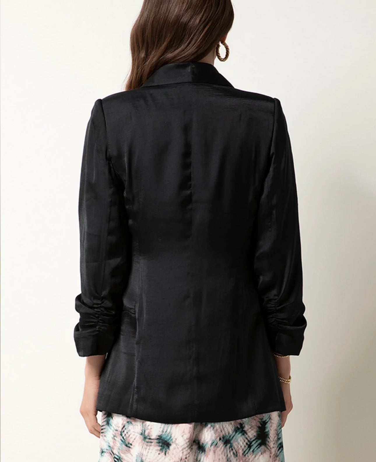 Tart Collections Kia Poly Silk Blazer - Black