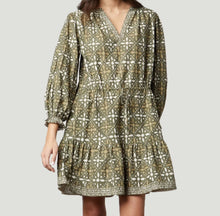 Velvet by Graham & Spencer Katarina Printed Boho Dress - Hunter