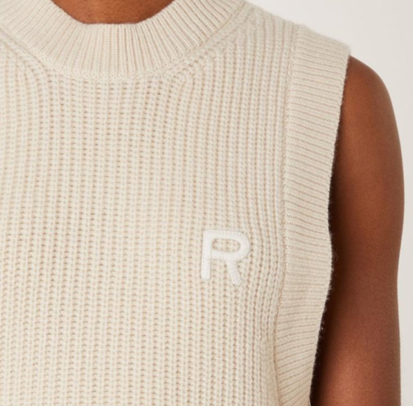 Ragdoll LA Cashmere Vest - Bone
