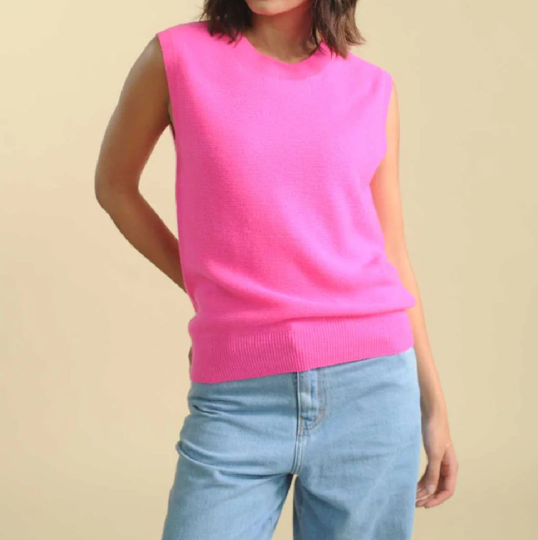 Jumper1234 Moss Tank - Hot Pink