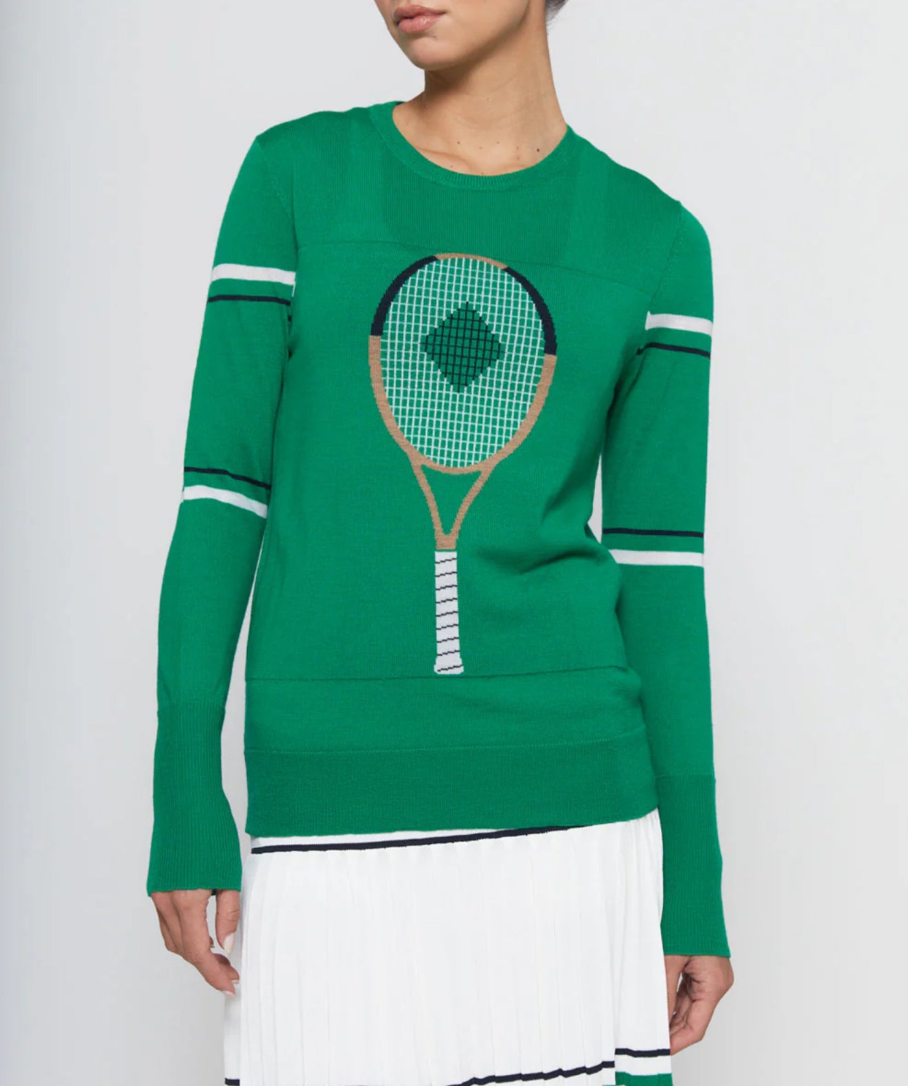 L'Etoile Racquet Sweater - Green