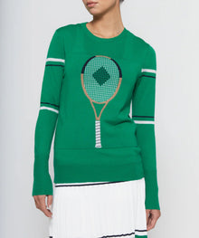 L'Etoile Racquet Sweater - Green