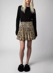 Zadig & Voltaire Jocky Tiger Skirt