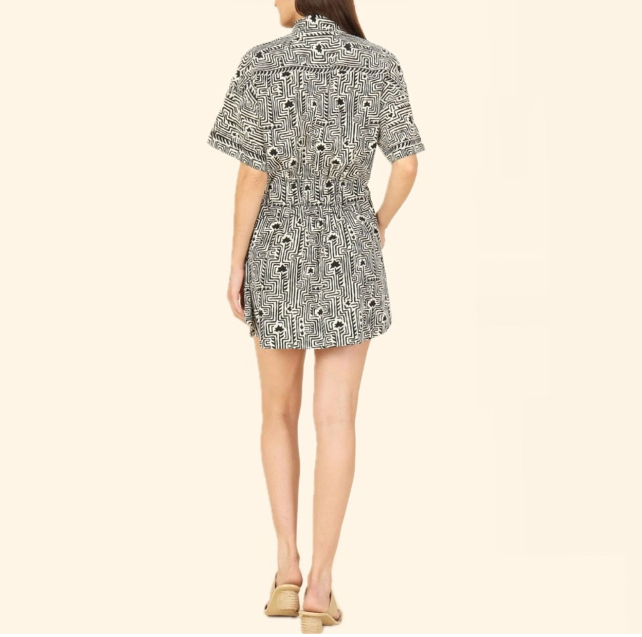 Omika Carla Mini Dress - Ulla Smoke