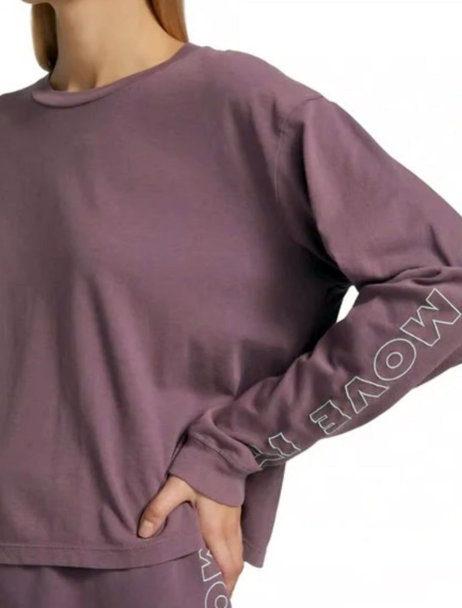 MOTHER Move It Twister Top - Mauve