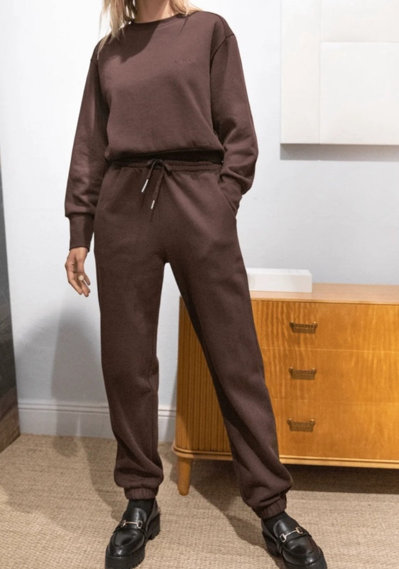 Ragdoll LA Baggy Jogger - Chocolate Plum