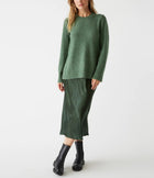 Michael Stars Imogen Crewneck Sweater - Spruce