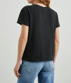 Rails The Classic Crew T-Shirt - Sunset Strip Washed Black