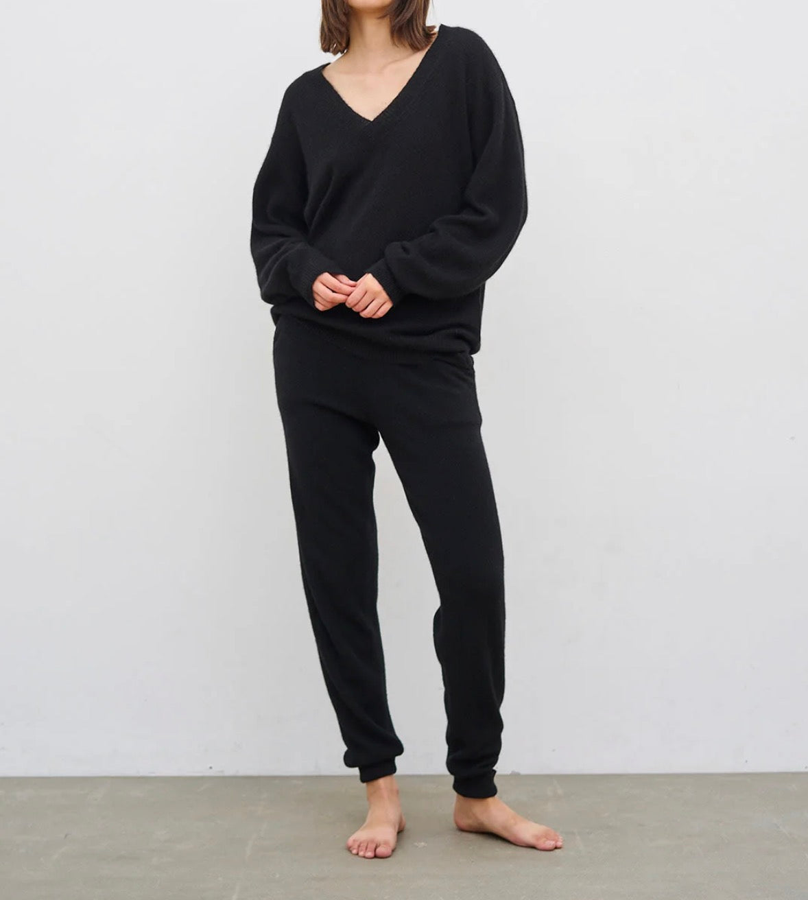 CARE BY ME Cinzia Pants - Black