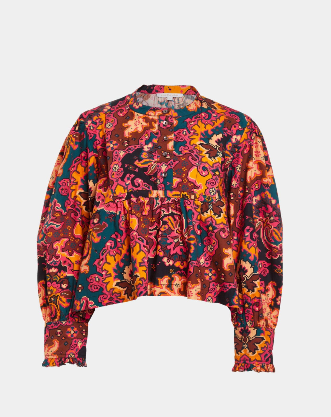 Love The Label Maryelle Top - Bibi Print