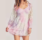 LoveShackFancy Alela Dress - Multi Tie Dye
