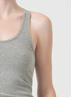 AGOLDE Bianca Tank Top - Celery