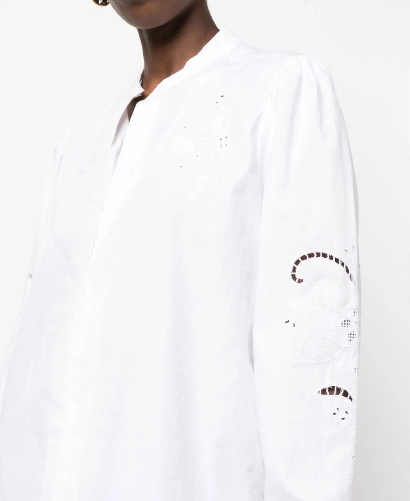 rag & bone Jade Blouse - White