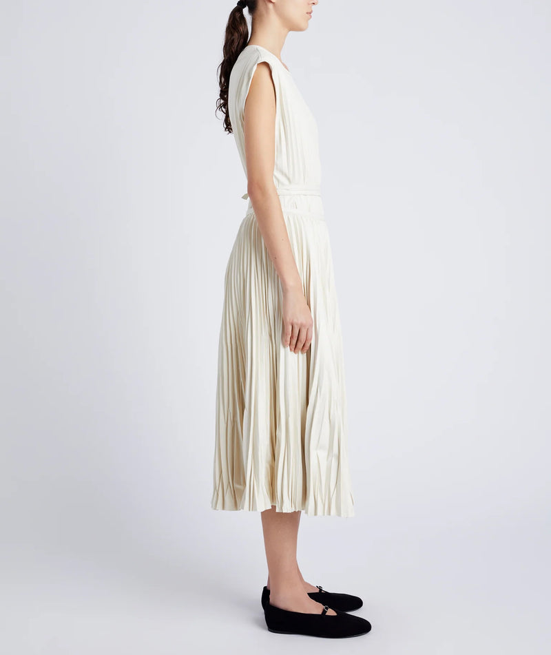 Proenza Schouler White Label Rosalyn Faux Leather Skirt - Enoki