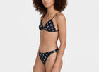 Xirena Cora Bikini Top - Black Drops