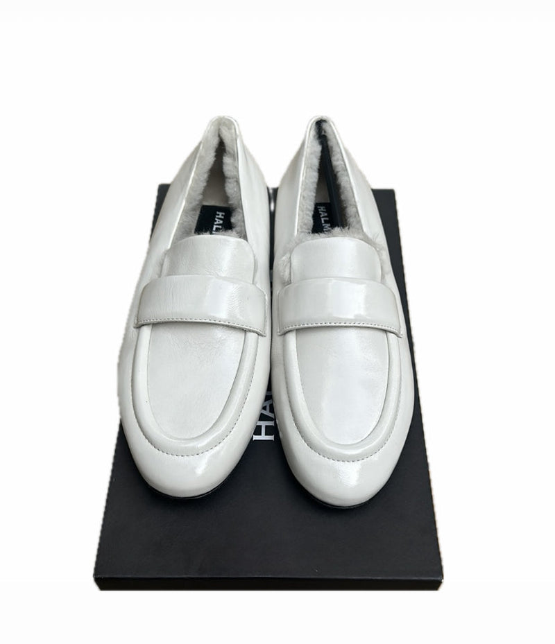 Halmanera Edin Fur Lined Flat - Tofu