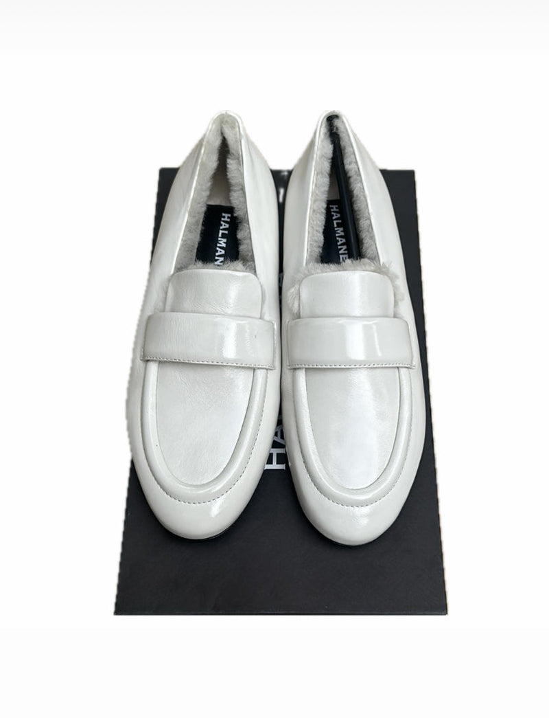 Halmanera Edin Fur Lined Flat - Tofu