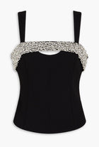 Jonathan Simkhai Angelita Top - Black